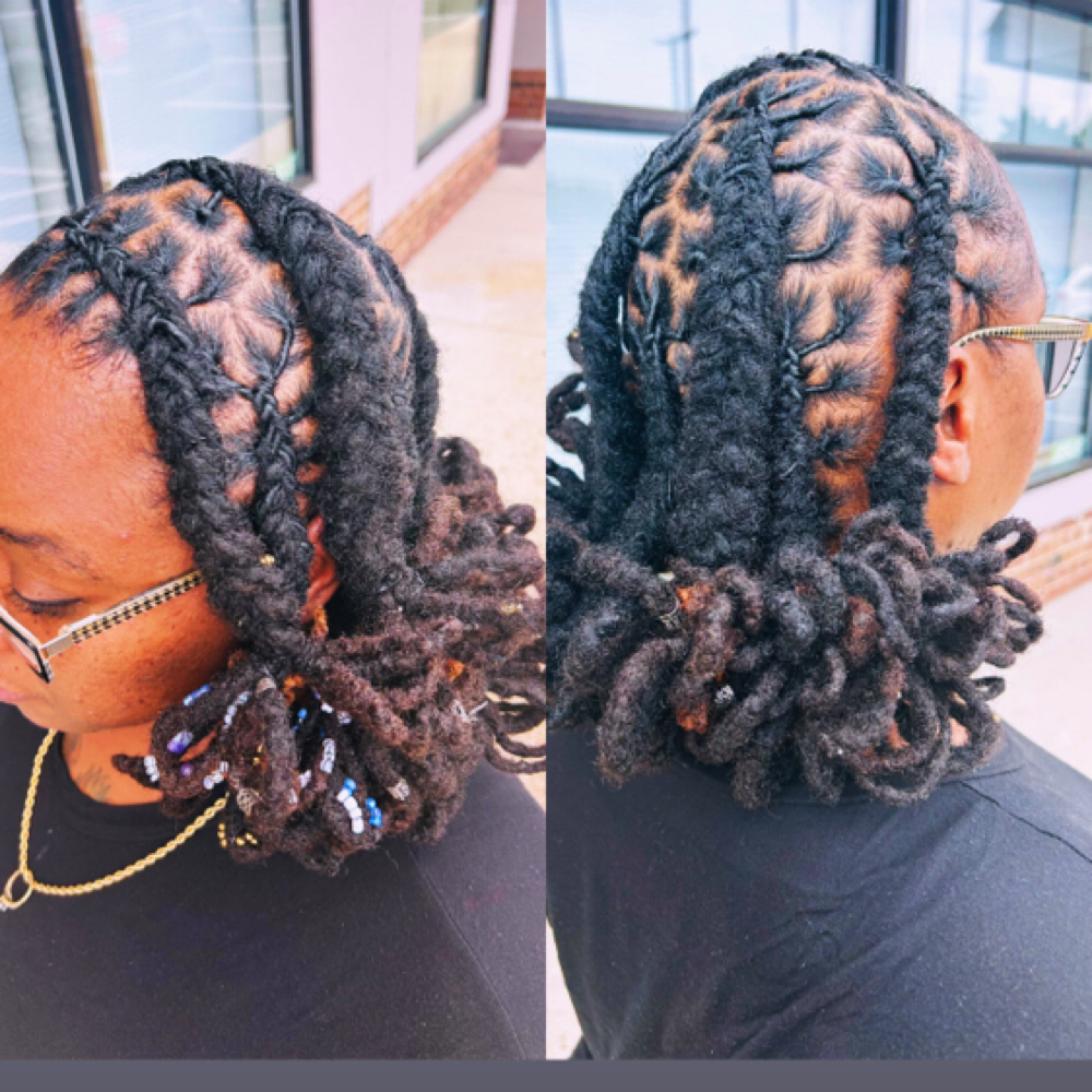 Miss Monroe Loc Bob at Loc Lingo And More by Alyssa in Bridgeton, MO