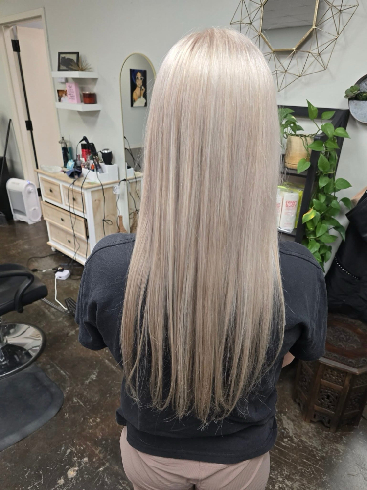 All Over Solid Blonding