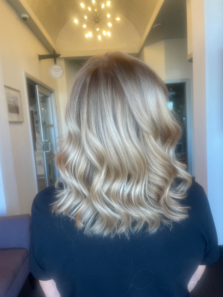 Partial Highlight w/ Root touch up