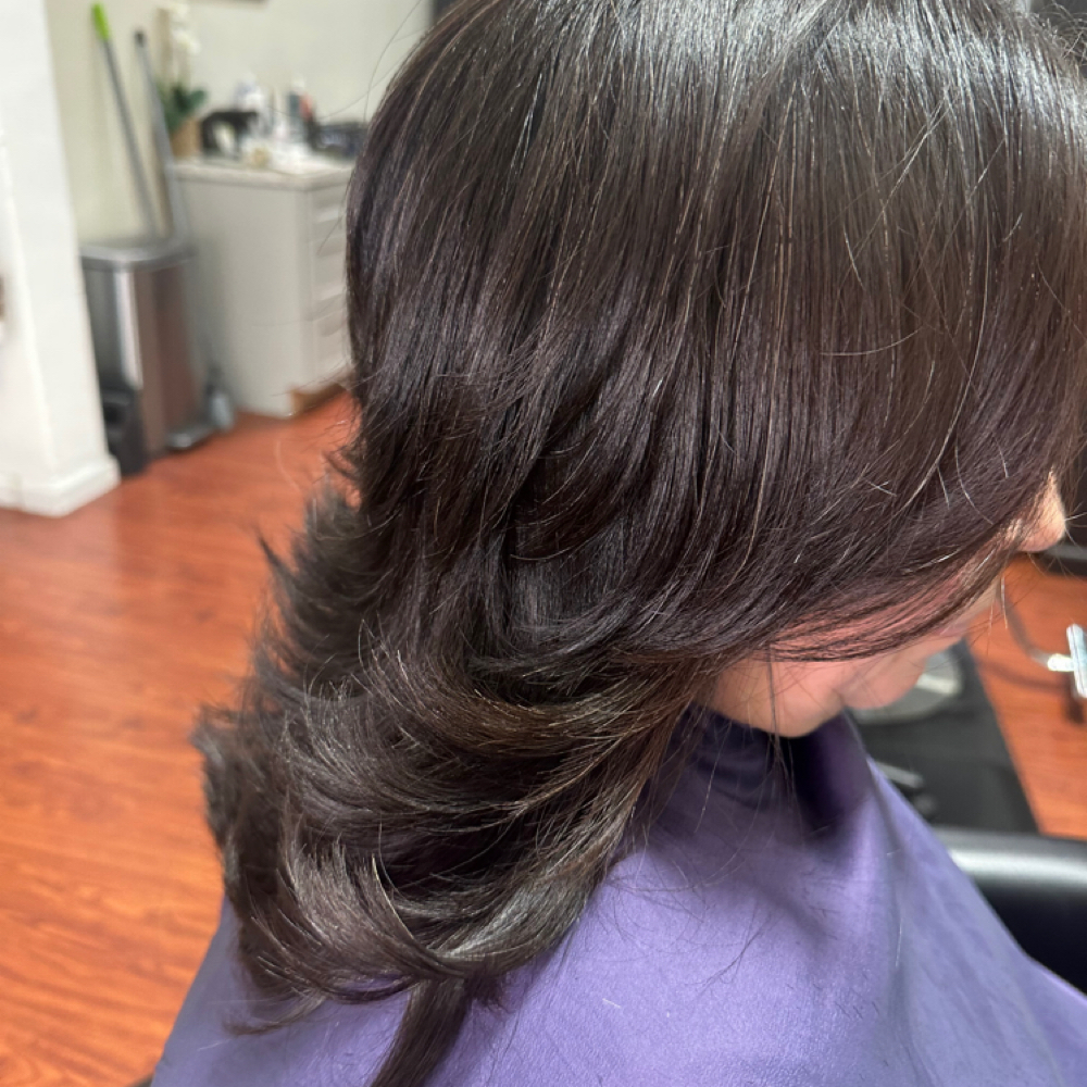Short Hair Layers at Hair studio 212 in Salinas, CA