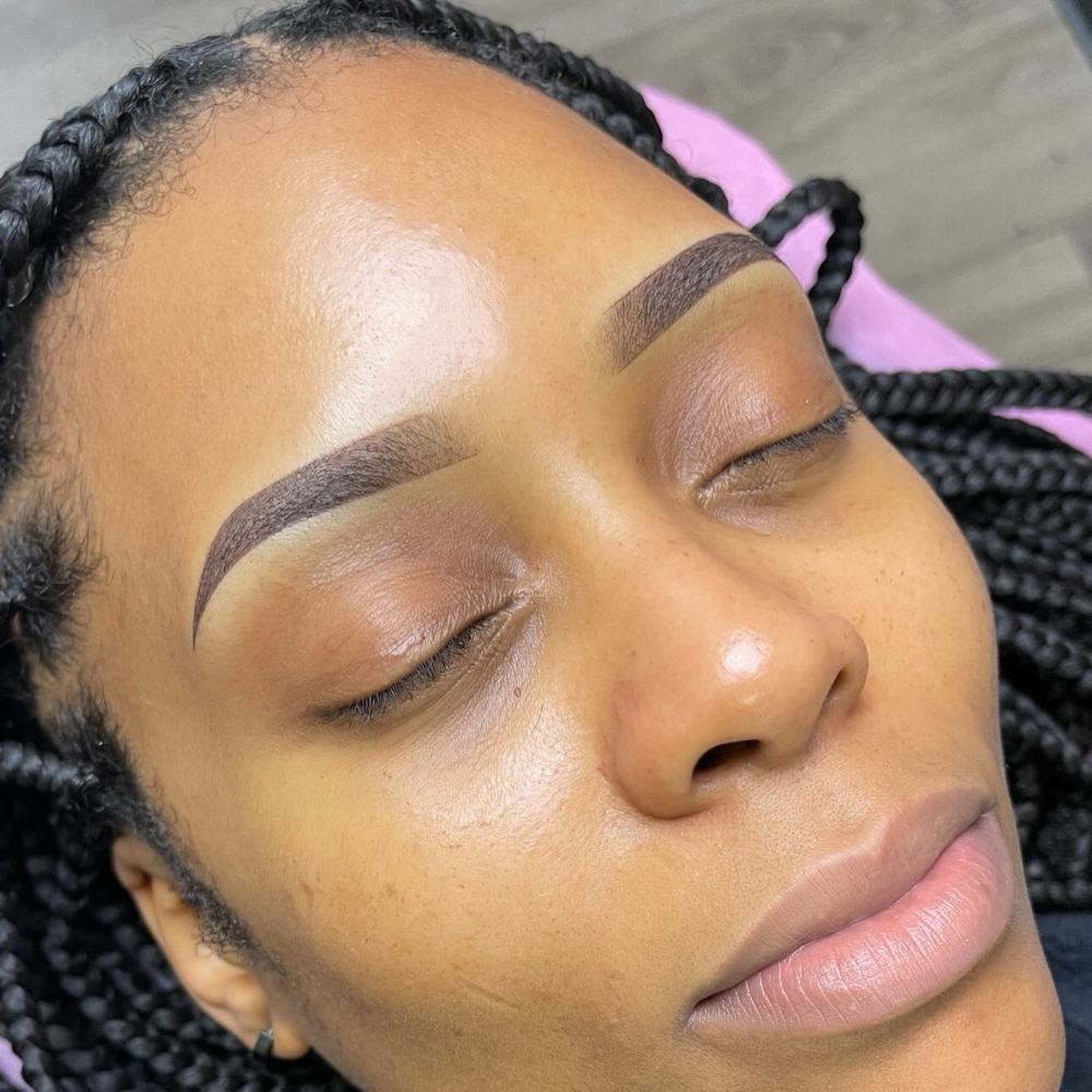 Ombre Brows (Microshading) at Modish Makeup Studio LLC. in Riverdale, GA