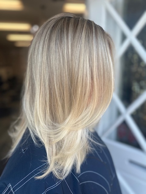 Color, Highlights, and Haircut