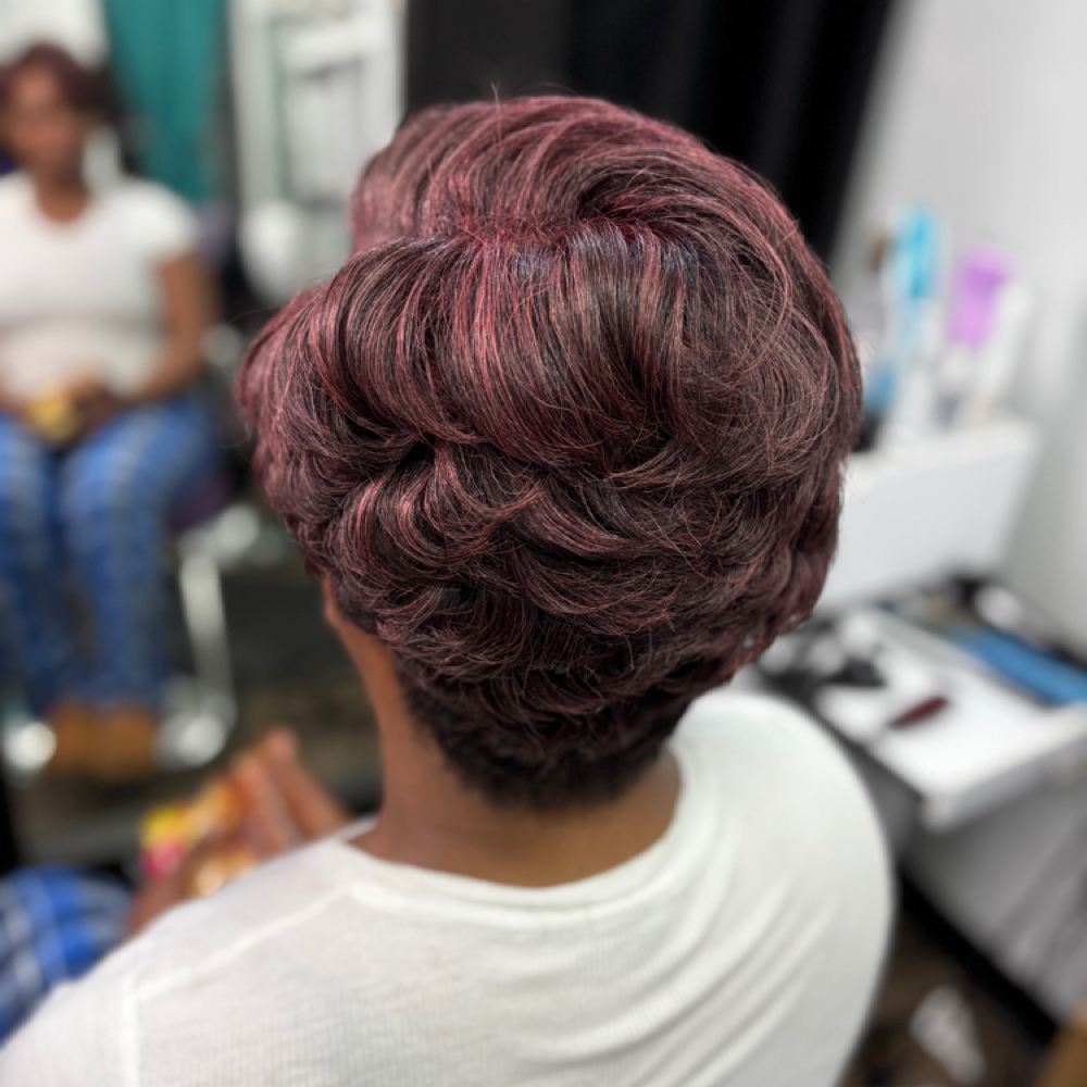 Relaxer Retouch, Semi/Demi Color Gloss, Shaping & Style