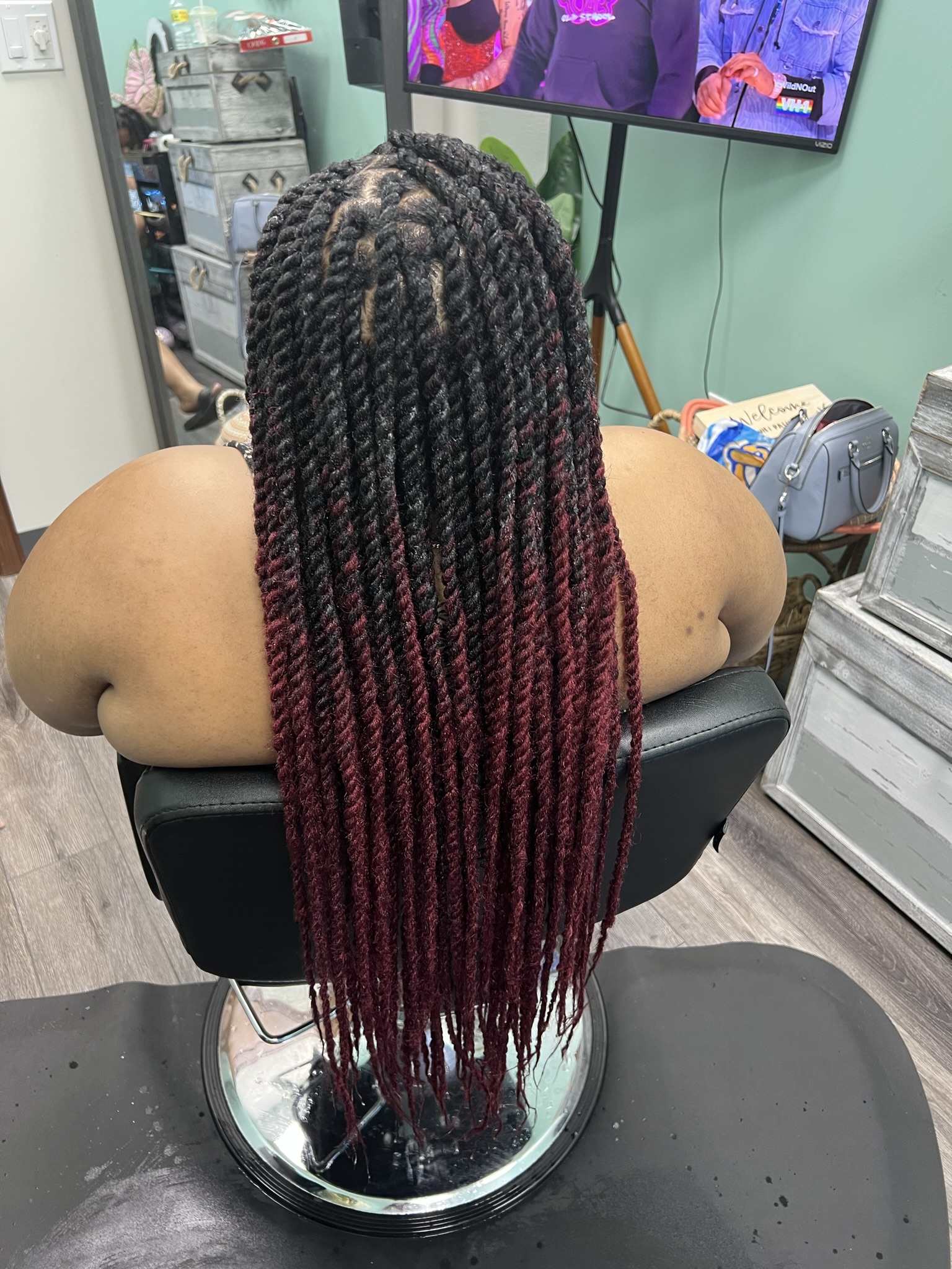 Knotless Marley Twist Waist Length