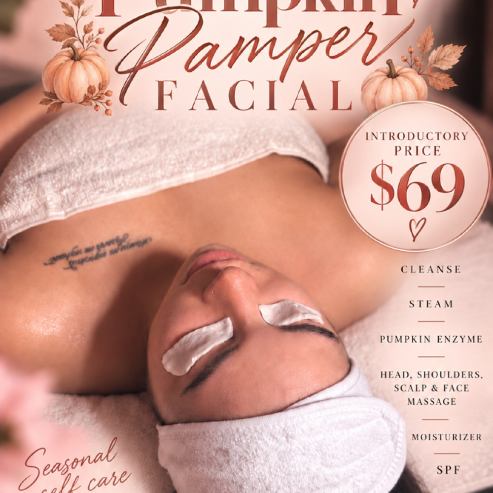 Pumpkin Pamper Facial at LARAJ BEAUTY BAR in Castroville, TX