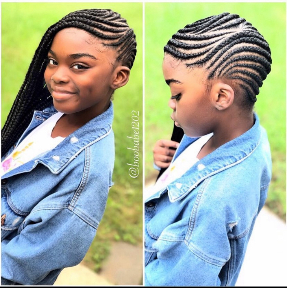 Lemonade Braids at Boobabe Braidn Bar in Oxon Hill, MD