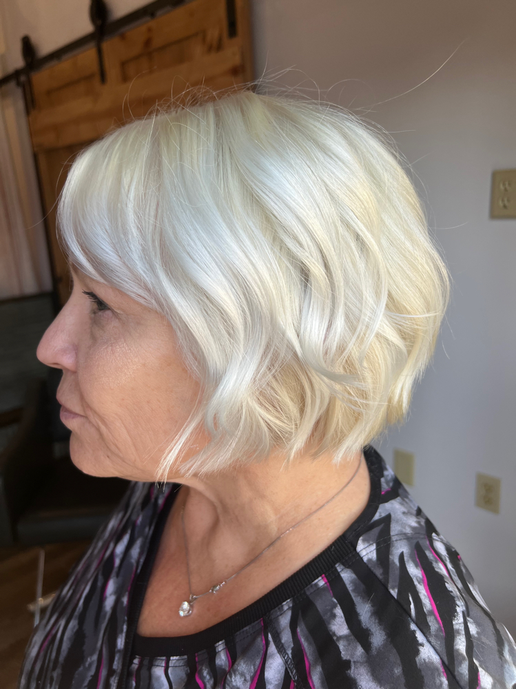 Platinum Retouch at Kinssbeauty in Rapid City, SD