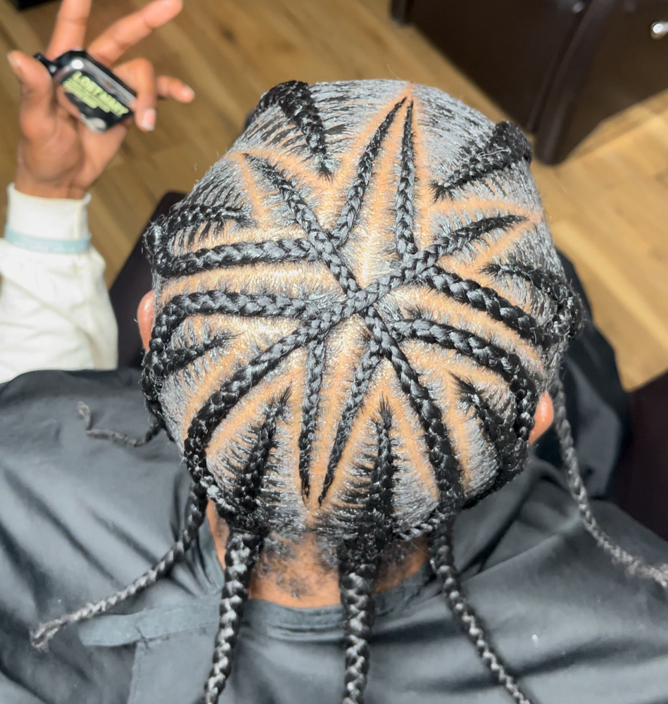 Mens Braided Design