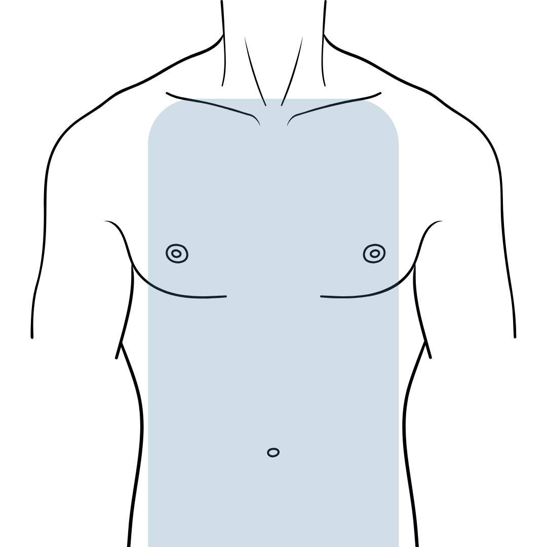 Student Mens Full Chest
