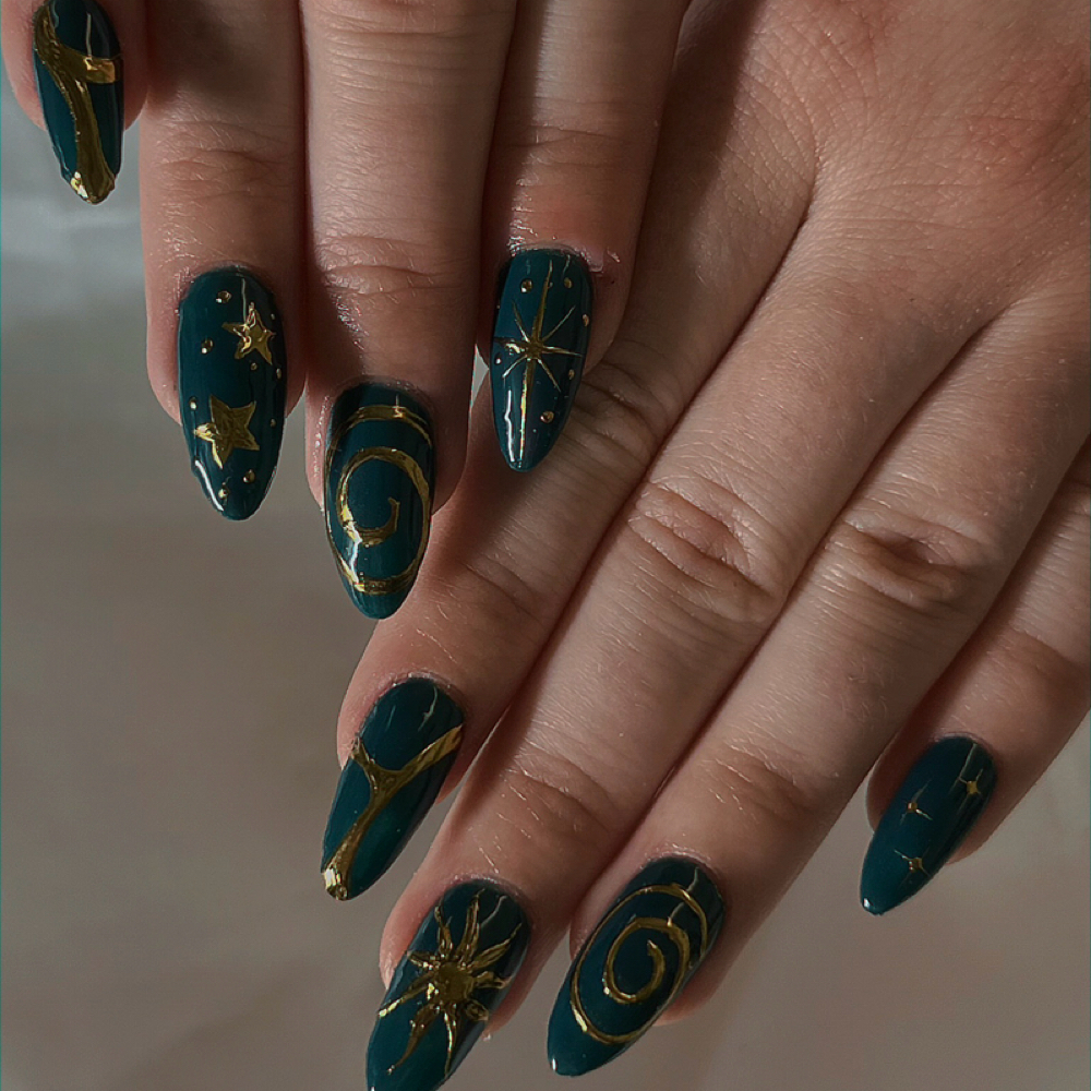 Level 2 Nail Art (Gel X) at Cherry Nails in Toledo, OH