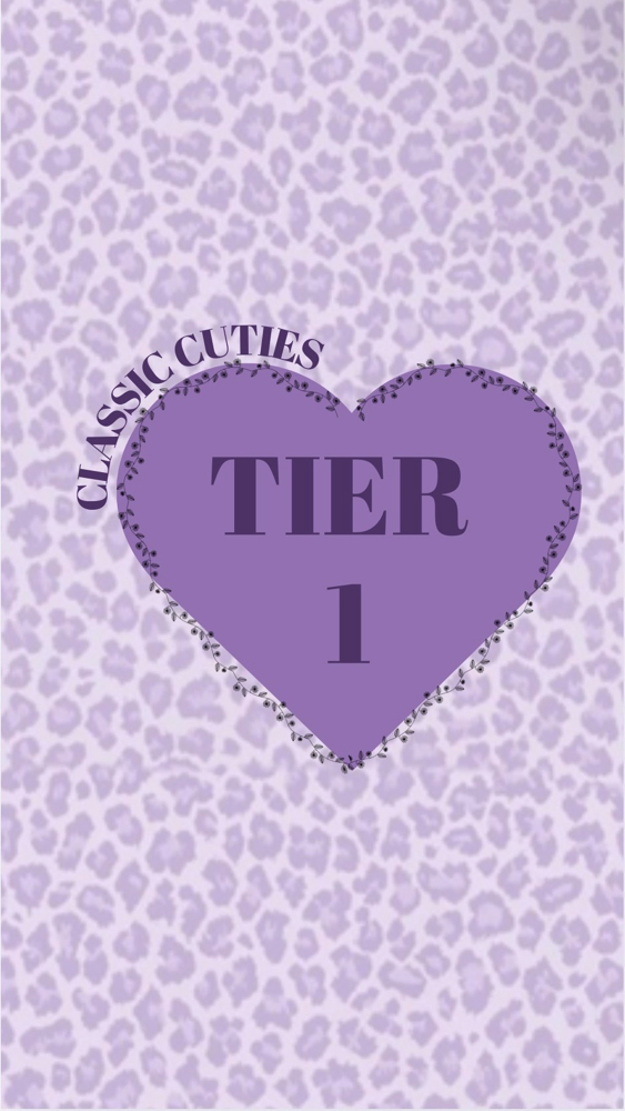 TIER 1 CLASSIC CUTIES