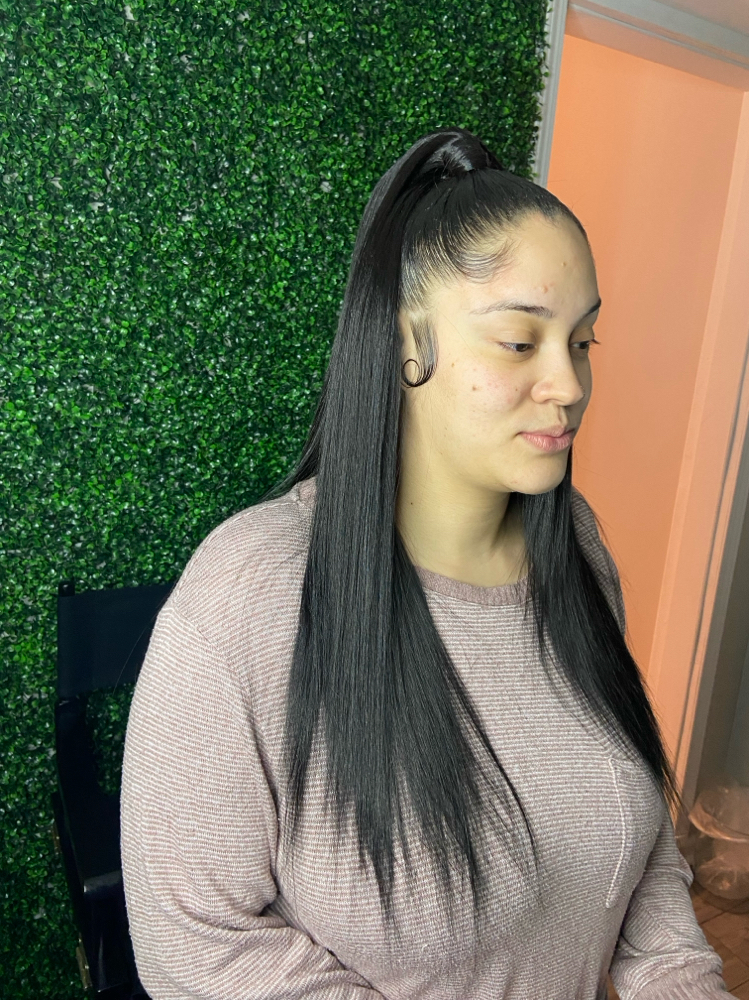 Half Up Half Down at Diva Dreams in South Euclid, OH