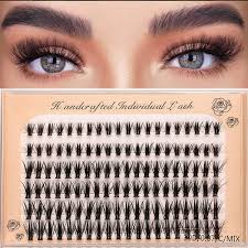 Individual Lashes Above Lid