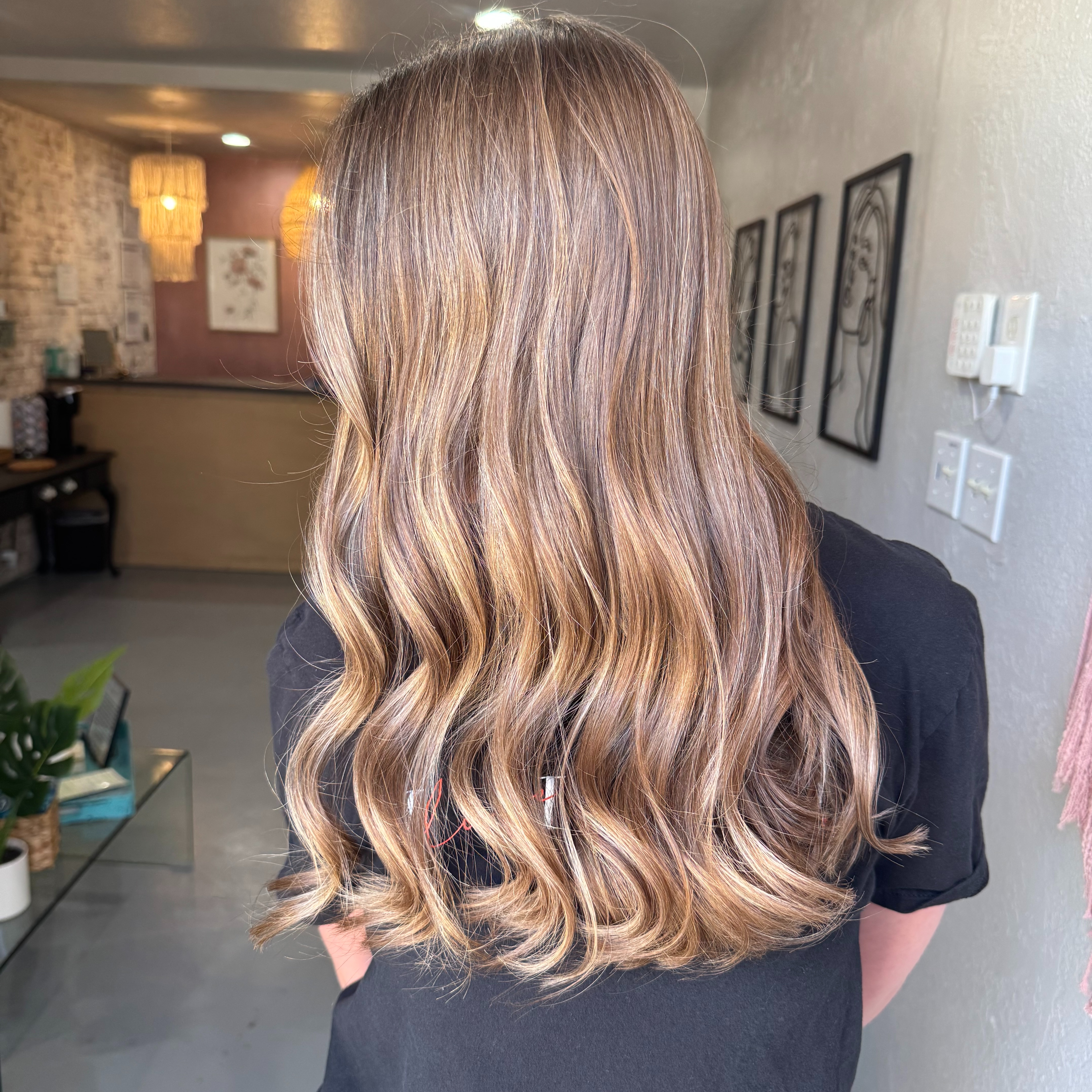 One Length Haircut & Style