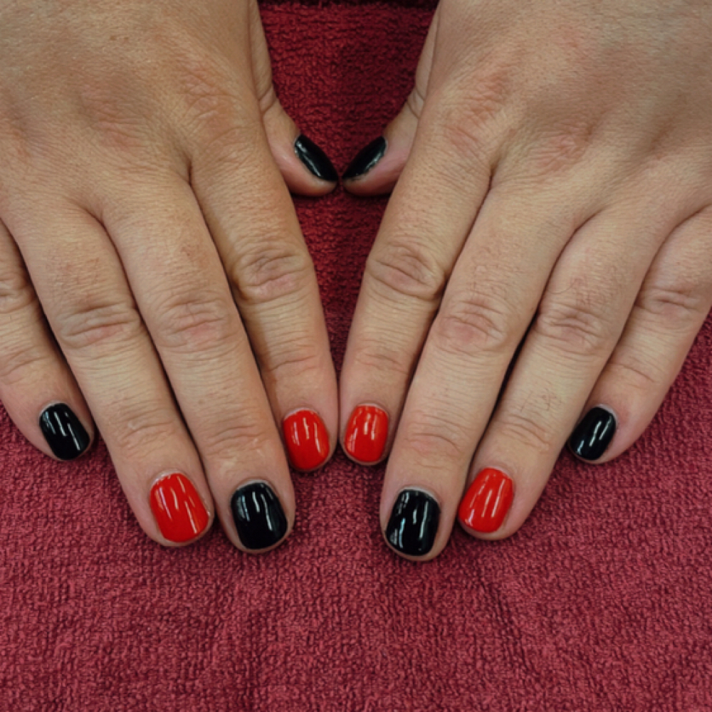Basic Manicure ~ Dalaney at Blood Sweat & Shears in Fernley, NV