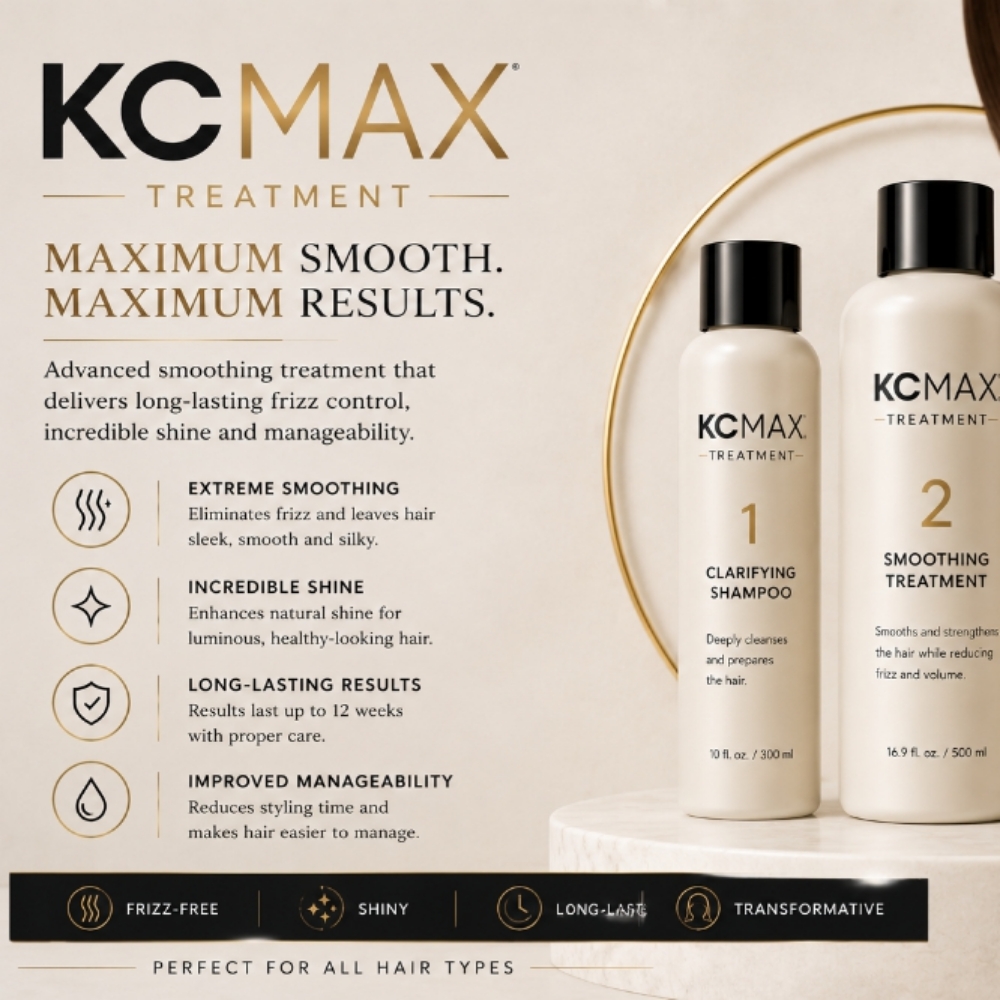 Keratin Complex KMAX at Envy Waves Hair salon in North Port, FL