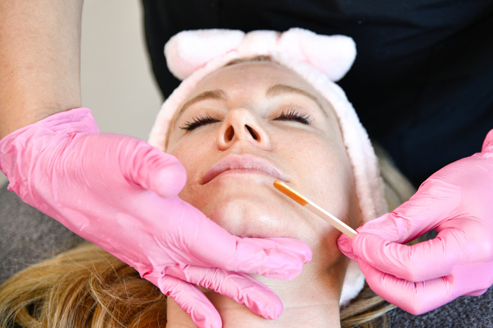 Chin at Destiny’s Beauty Lounge in Long Beach, CA