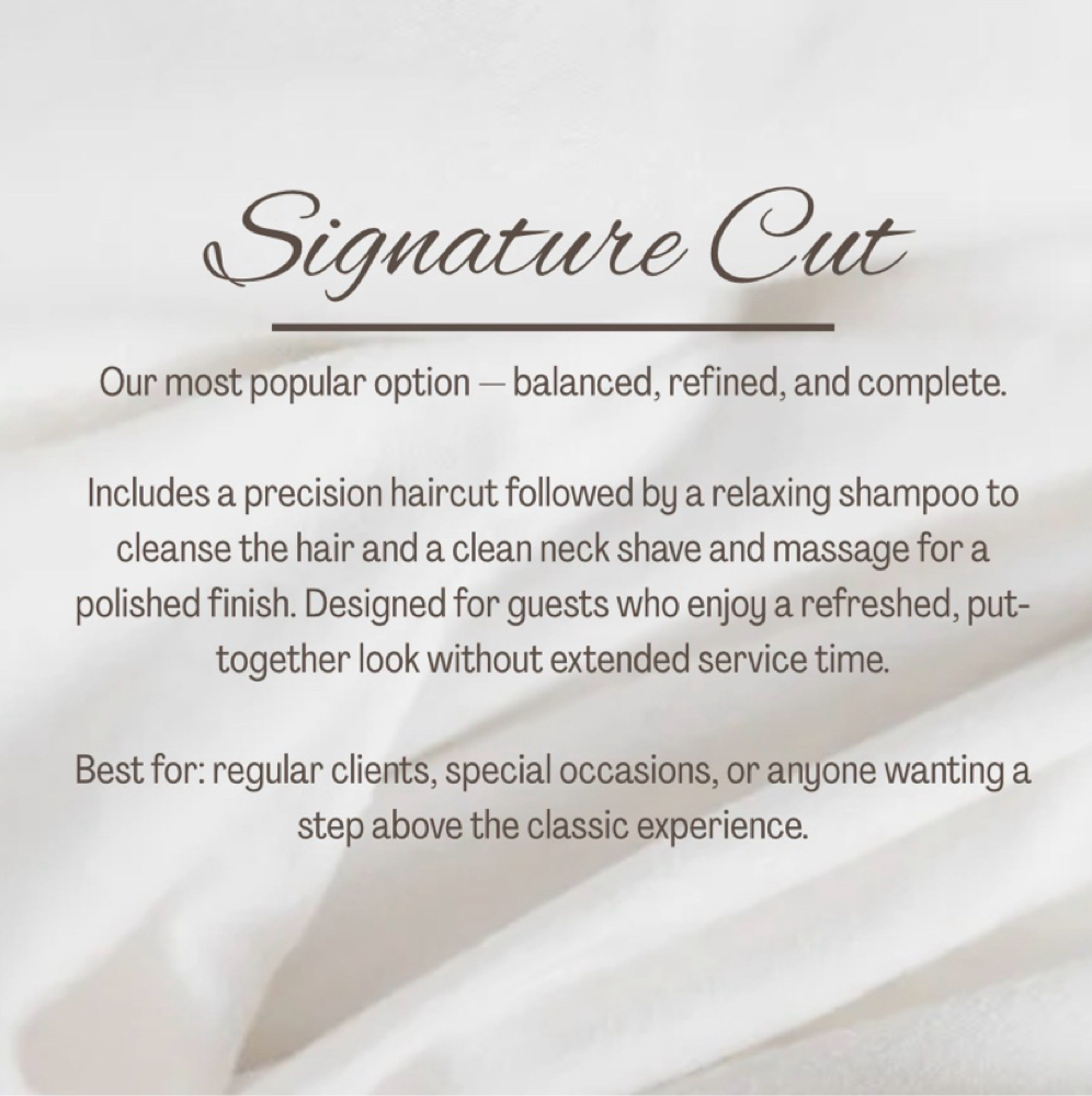 Signature Cut