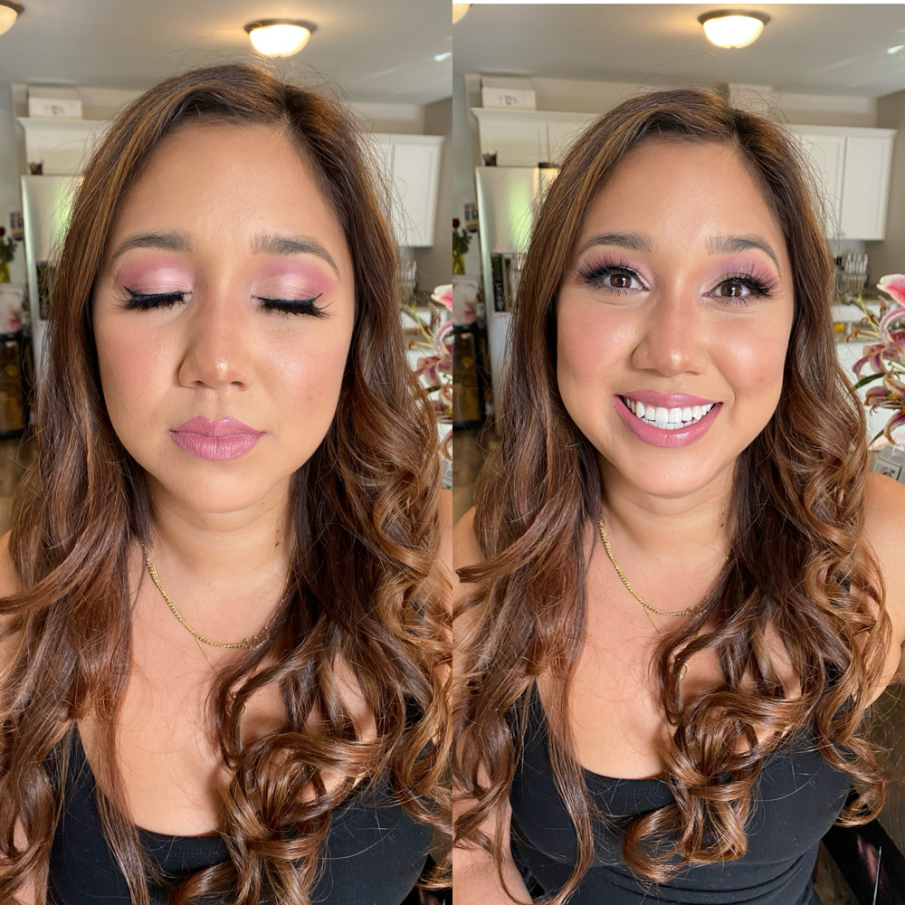 Airbrush Glam Makeup