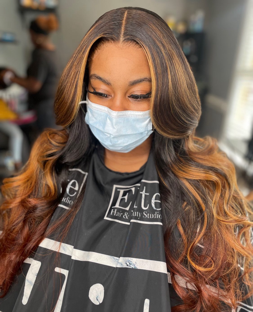 Lace Closure  (Adhesive Used)