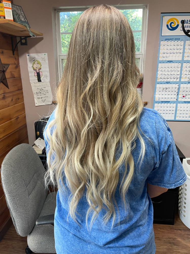 Long Hair- Cut/Blowdry