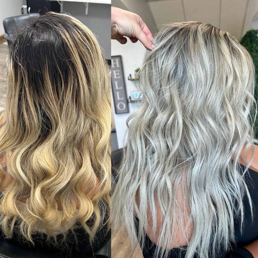 All Over Blonding