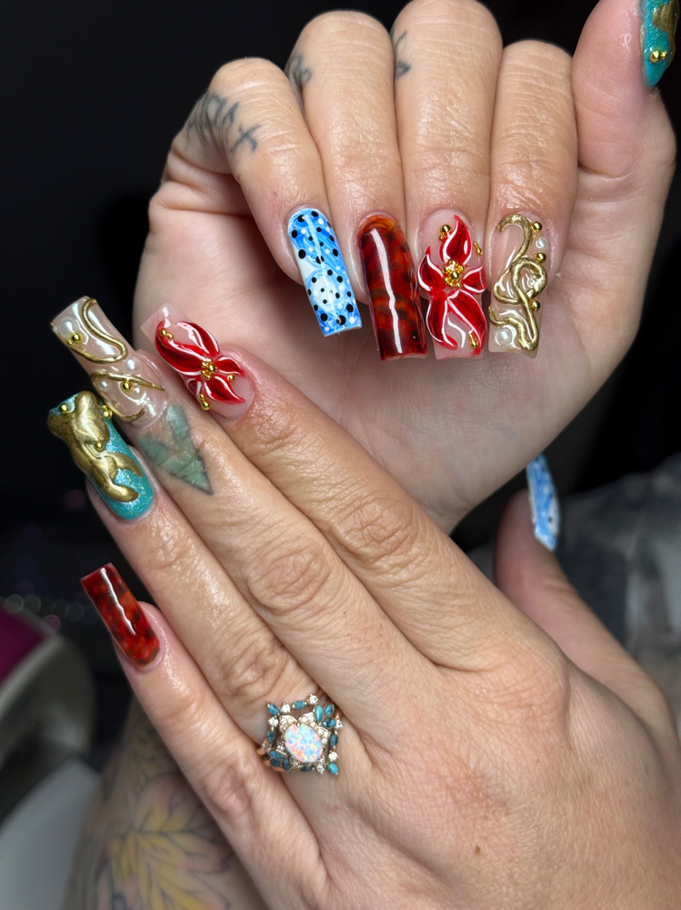 Custom Press On Service (L-XL)