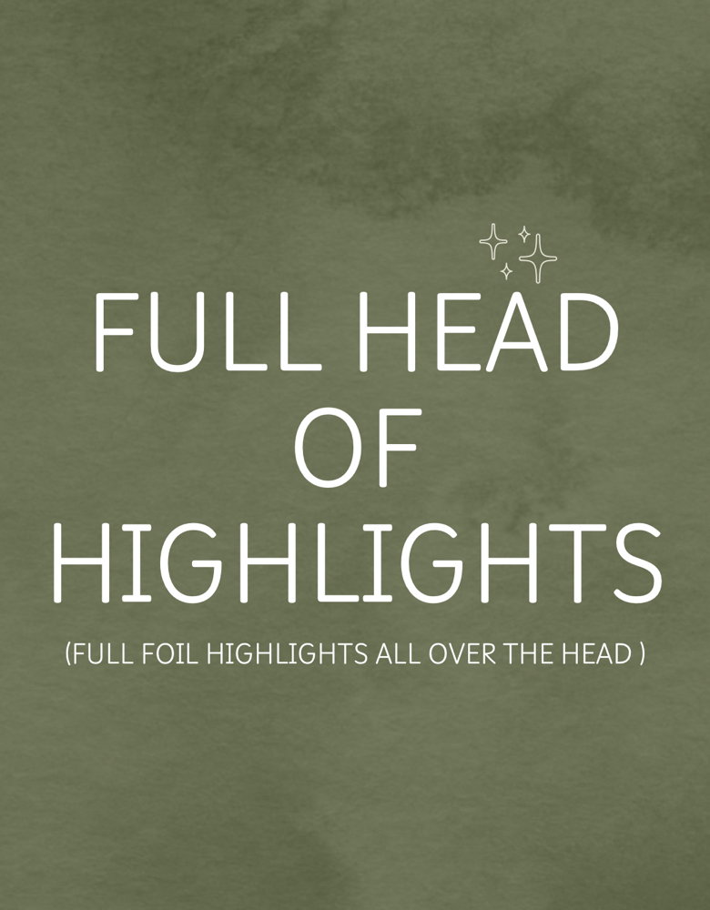 Full Head Of Highlights