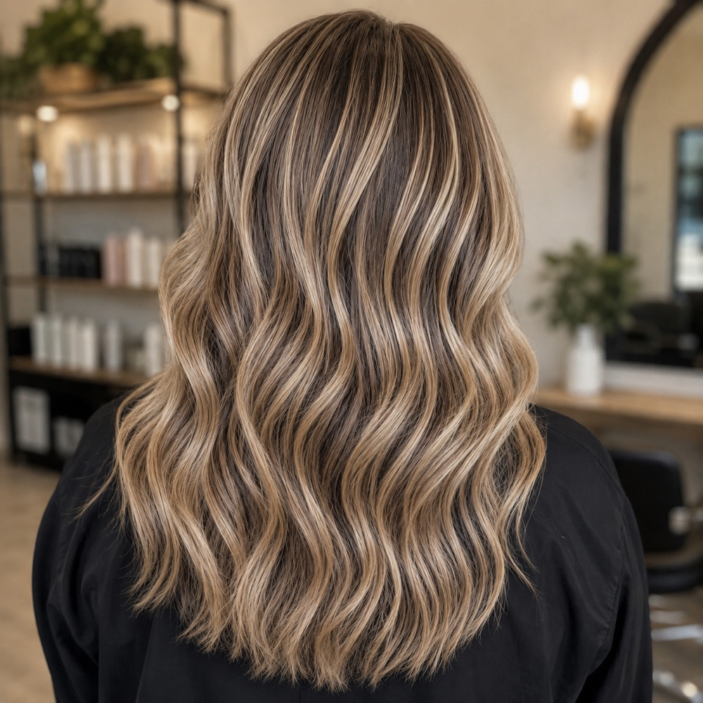 Partial Balayage + Babylight at Laughing Crow Salon in Eugene, OR