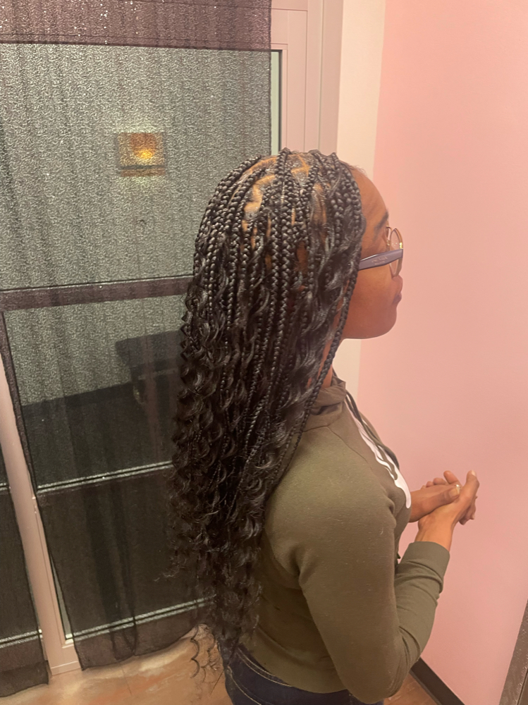 Small Medium bohemian Braids