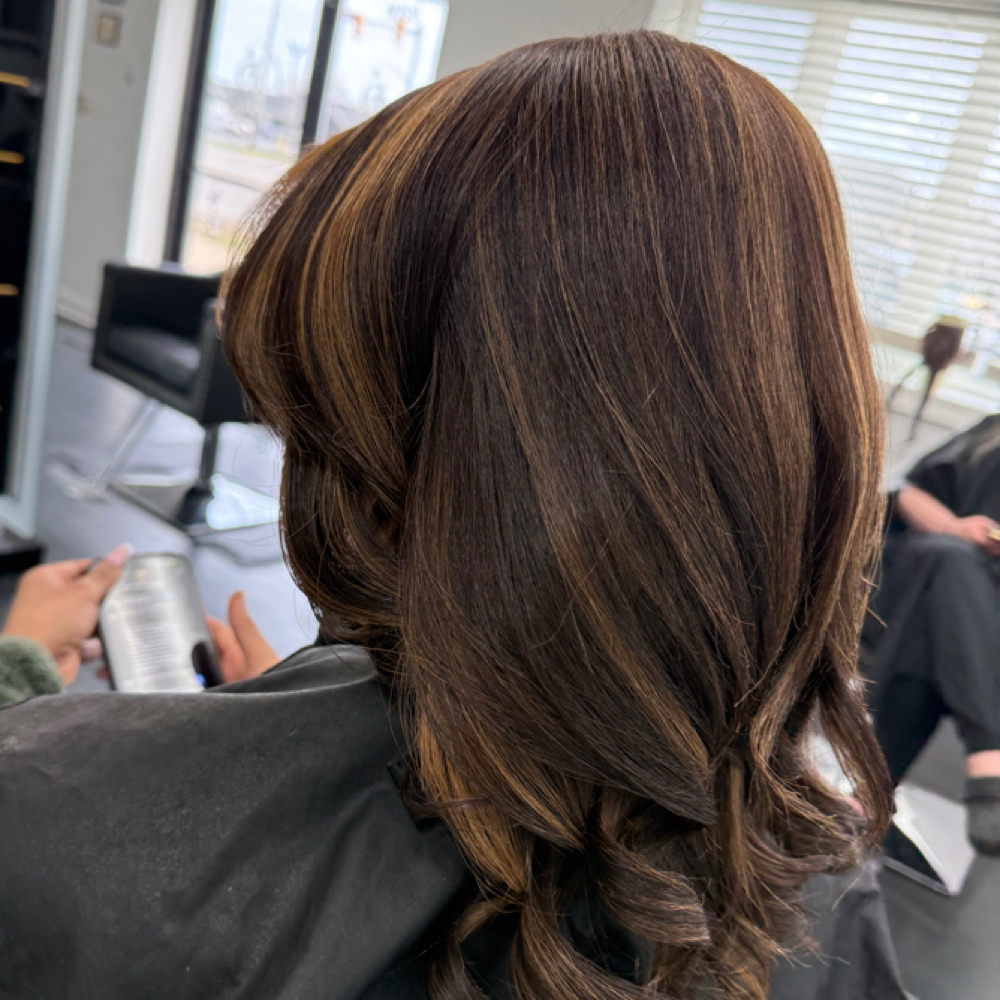 Flat Iron/ Curls at Salon Bliss.LLC in Highland, IN