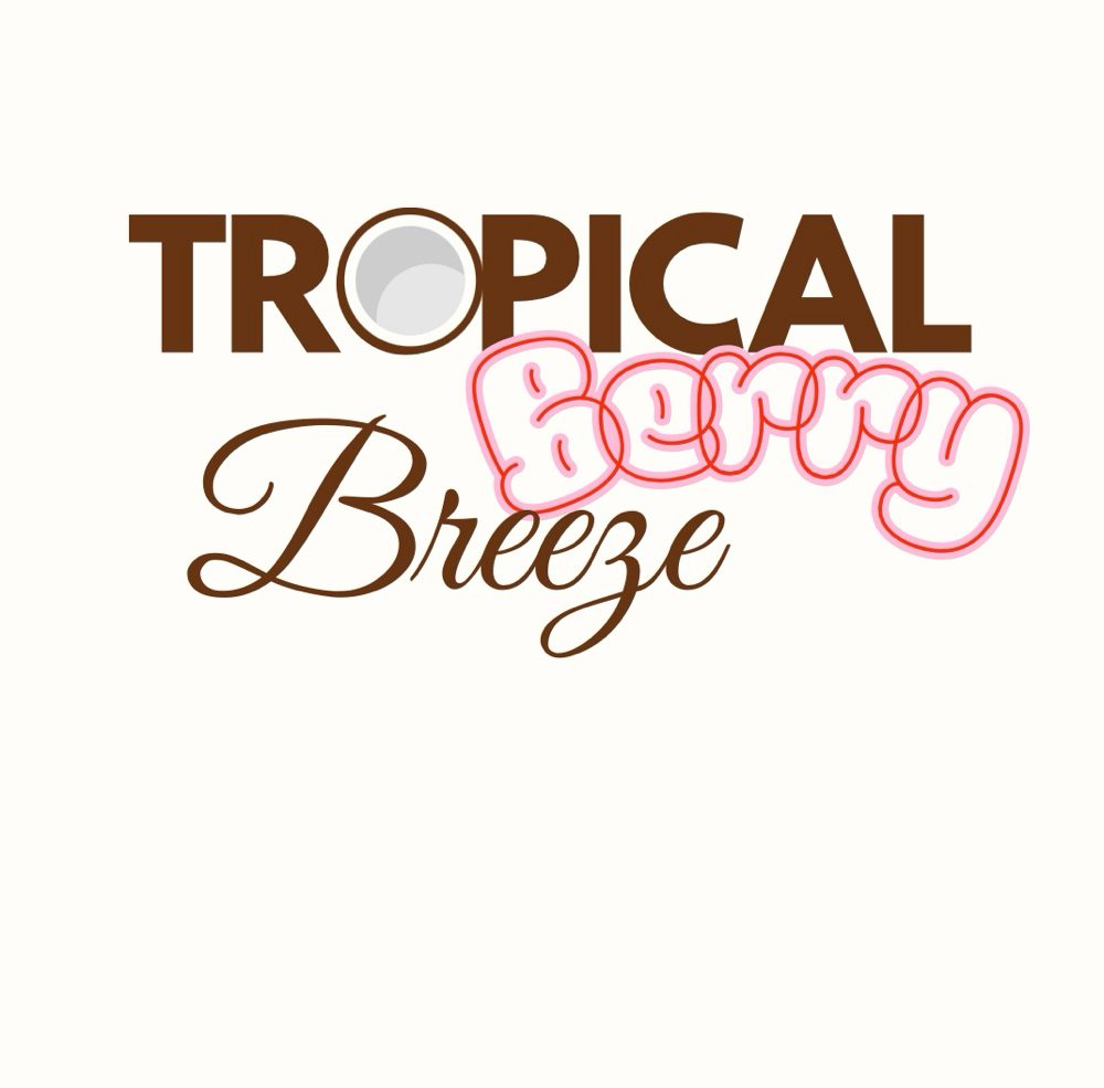 Tropical Berry Breeze 🥥🍓❄️
