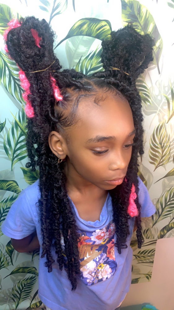 🩷JR.LIL MAMA BUTTERFLY LOCS4-10