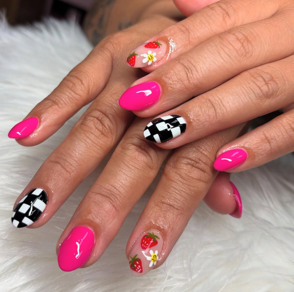 Full Acrylic Set (Short-Medium) at Aimee’s Nails in Jerome, ID