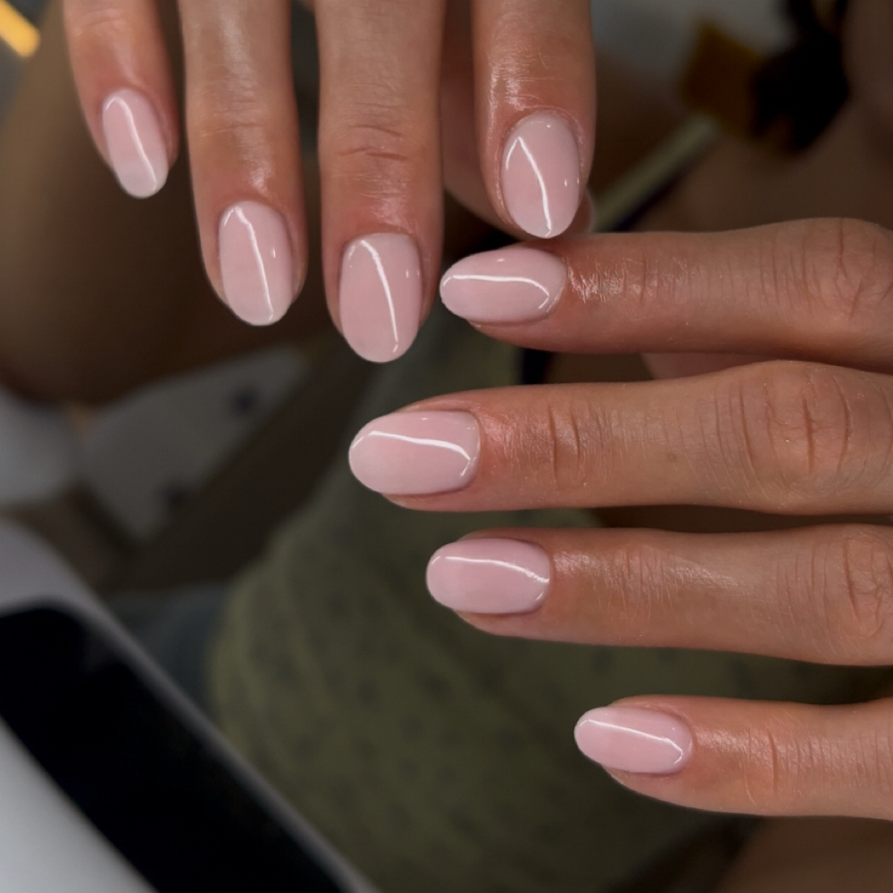 Natural Nail Overlay at ByJasmineRose in Wichita, KS