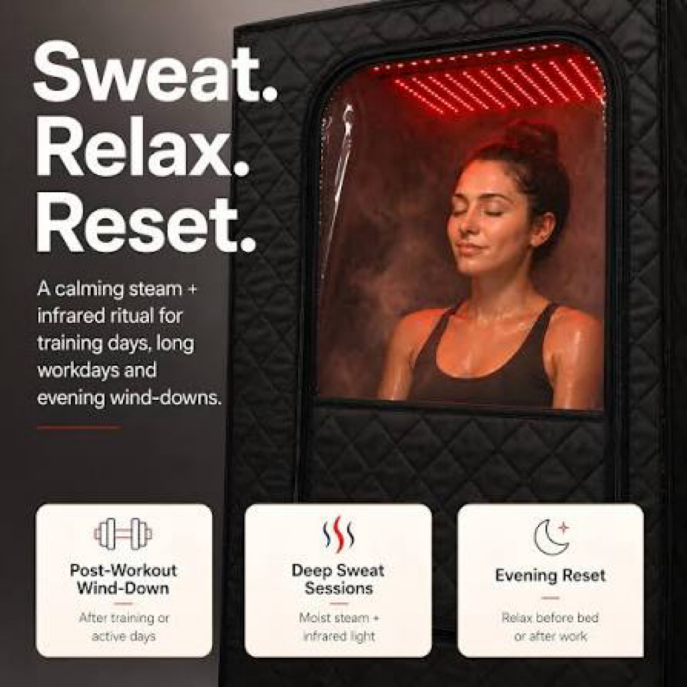Steam & Infrared Relaxation at Carrie Hodgins