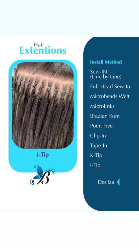 Hair Extension Re-Install at BLHAIRco in Jersey City, NJ