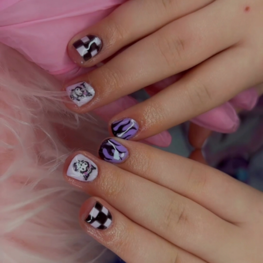 Kids Mani at Karlz Nailz in Fort Wayne, IN