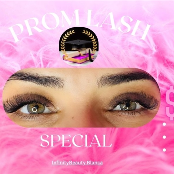 PROM LASH EXT. APRIL at Infinity Beauty BlancaG in Denton, TX