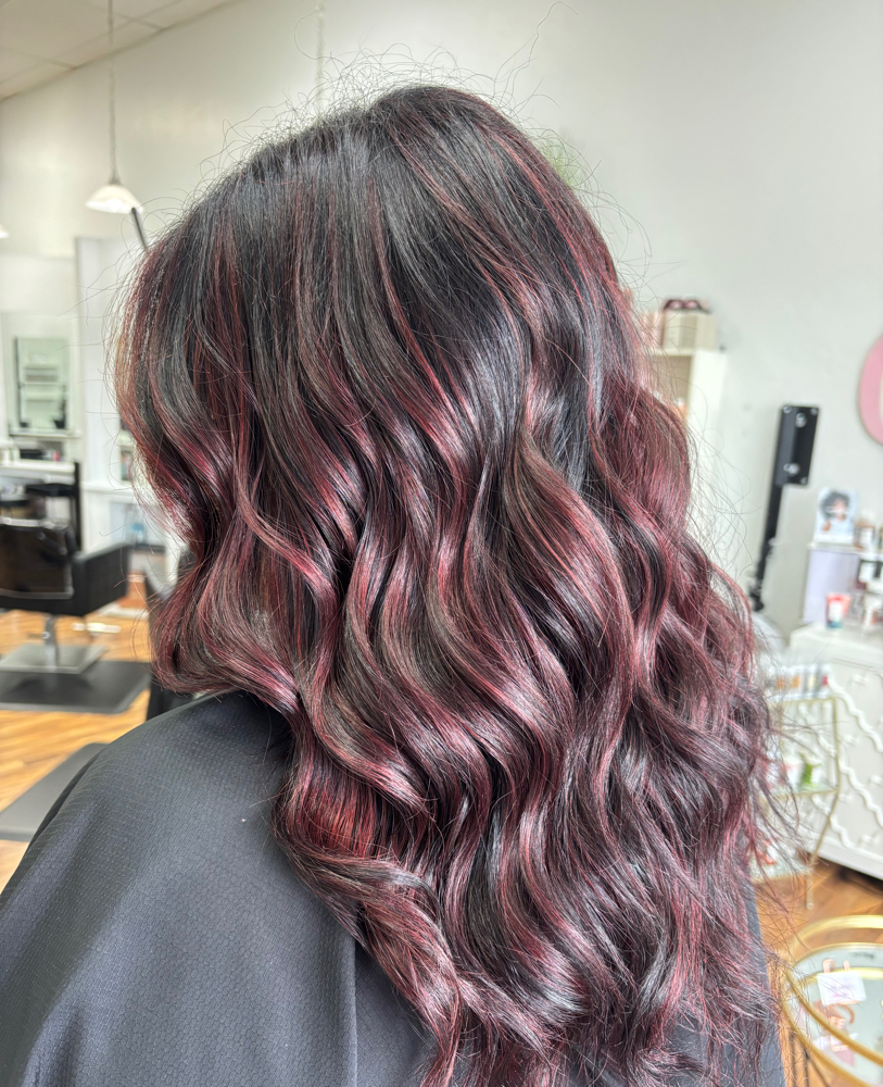 Root Retouch + Haircut