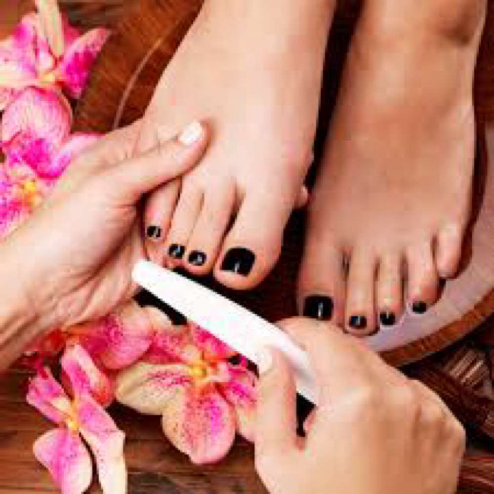 Pedicure at Lusso Hair Studio and Spa in Winston Salem, NC