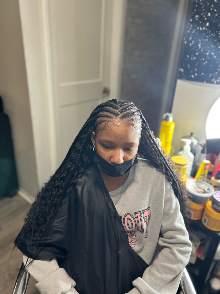Half Braid Half Weave