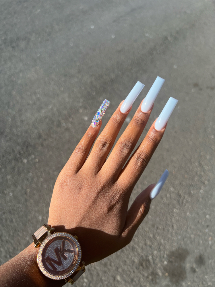 XL - CLEAR POWDER FULL SET