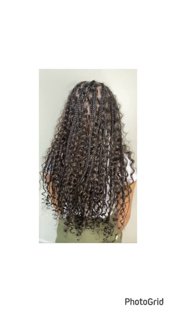 add boho hair (synthetic) at loc’d&braided in Dayton, OH
