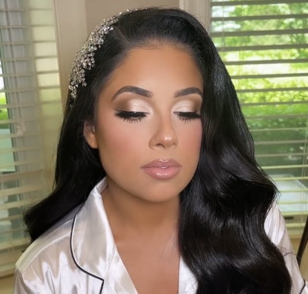 Bridal makeup trial
