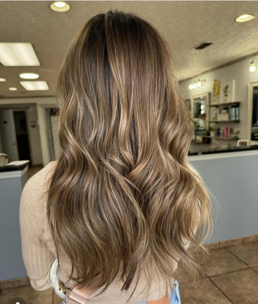 Reverse Balayage + Blowdry at Abigail  Chapman in Jacksonville, FL