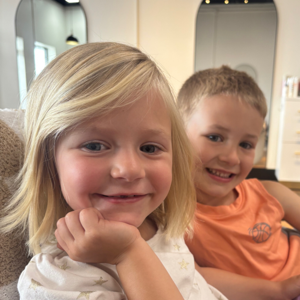 Kid’s Haircut & Style at Morgan Magel LLC. in Tipp City, OH
