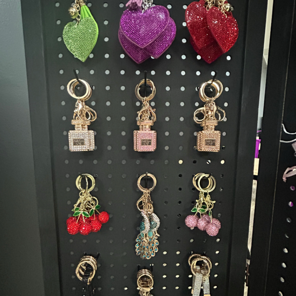 Bling Keyring (rhinestoned) at Always & Forever Permanent Jewelry & Art Studio in Lenexa, KS