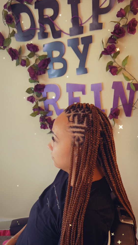 Fulani Braids at DripByRein in Renton, WA
