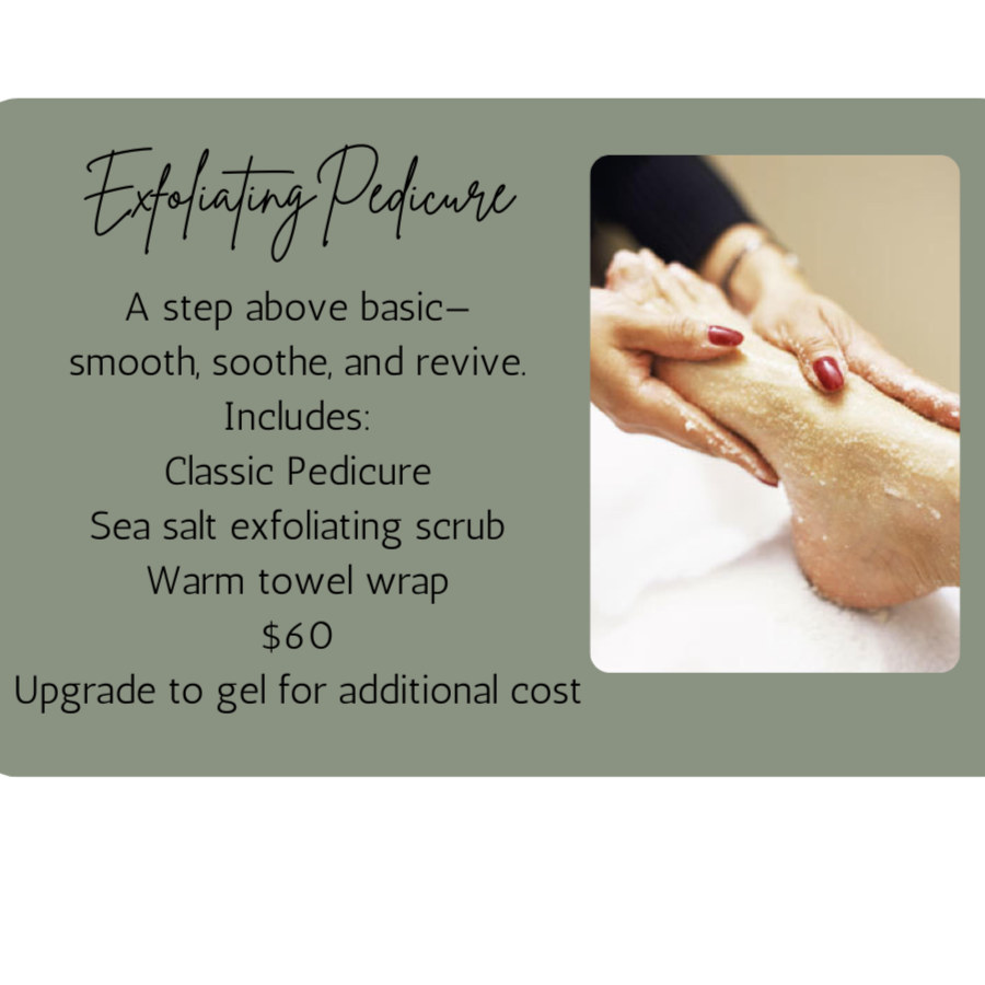 Salt Scrub Spa Pedicure